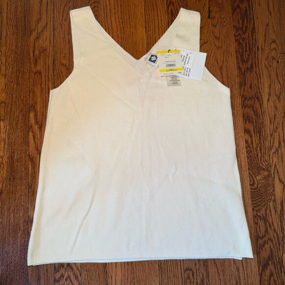 Anne Klein Fine Rib Knit Top - Picture 6 of 10